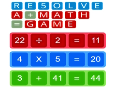 leikur RE5OLVE a+math=game