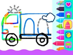 leikur Toddler Drawing: Ambulance
