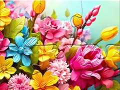 leikur Jigsaw Puzzle Flowers