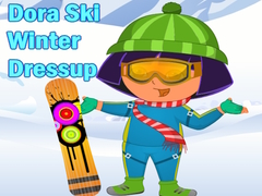 leikur Dora Ski Winter Dressup