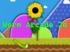 leikur Worm Arcade 2d