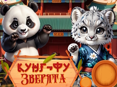 leikur Kung-Fu Little Animals
