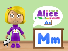 leikur World of Alice Uppercase and Lowercase