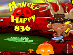 leikur Monkey Go Happy Stage 836