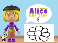 leikur World of Alice Learn to Draw
