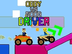 leikur Obby vs Noob Driver