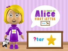leikur World of Alice First Letter