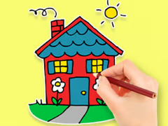 leikur Coloring Book: Dream House