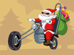 leikur Santa Driver Coloring Book