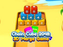 leikur Chain Cube 2048: 3D Merge Game