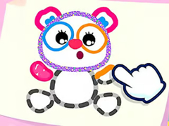 leikur Toddler Drawing: Little Bear