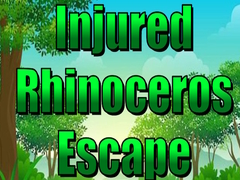 leikur Injured Rhinoceros Escape