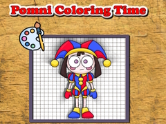 leikur Pomni Coloring Time