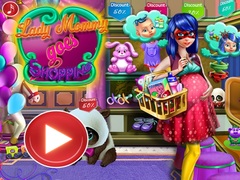 leikur Lady Mommy Goes Shopping
