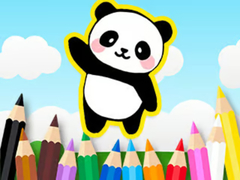 leikur Coloring Book: Cute Panda