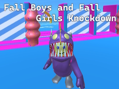 leikur Fall Boys and Fall Girls Knockdown