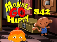 leikur Monkey Go Happy Stage 842