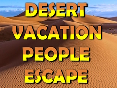 leikur Desert Vacation People Escape