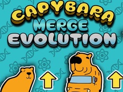 leikur Capybara Merge Evolution
