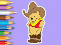 leikur Coloring Book: Cowboy Winnie