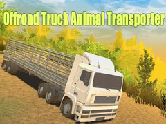 leikur Offroad Truck Animal Transporter