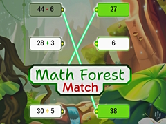 leikur Math Forest Match