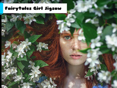 leikur Fairytales Girl Jigsaw