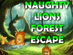 leikur Naughty Lions Forest Escape