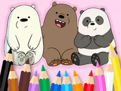leikur Coloring Book: We Three Bears