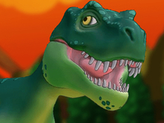 leikur Dino Run: Lava