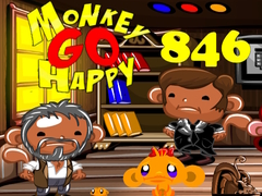 leikur Monkey Go Happy Stage 846