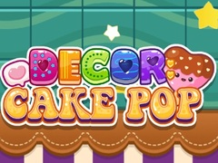 leikur Decor: Cake Pop
