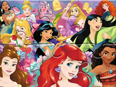 leikur Jigsaw Puzzle: Princess Party