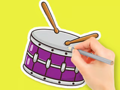 leikur Coloring Book: Star Drum