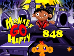 leikur Monkey Go Happy Stage 848