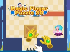 leikur Magic Finger Puzzle 3D