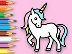leikur Coloring Book: Happy Unicorn