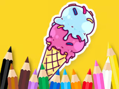 leikur Coloring Book: Cool Ice Cream