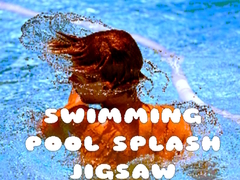 leikur Swimming Pool Splash Jigsaw