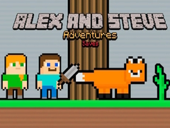 leikur Alex and Steve Adventures Saves