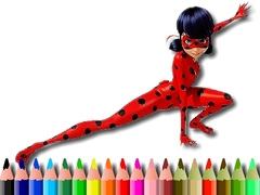 leikur Back To School Lady Bug Coloring