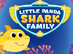 leikur Little Panda Shark Family