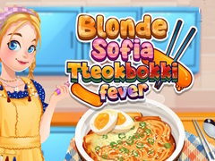leikur Blonde Sofia Tteokbokki Fever
