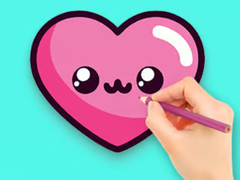 leikur Coloring Book: Lovely Heart