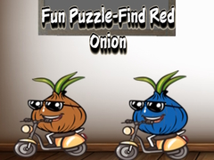 leikur Fun Puzzle Find Red Onion