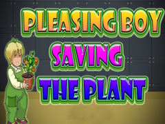 leikur Pleasing Boy Saving the Plant