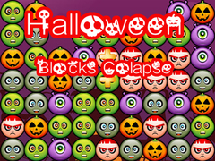 leikur Halloween Block Collapse