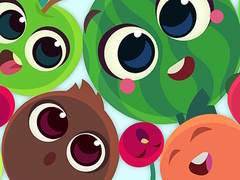 leikur Funny Fruits: Merge and Gather Watermelon