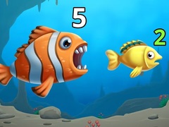 leikur Hungry Ocean: Eat, Feed and Grow Fish