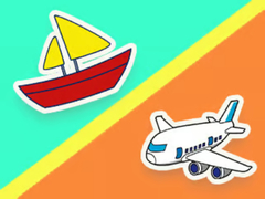 leikur Kids Quiz: Fun Of Transportation